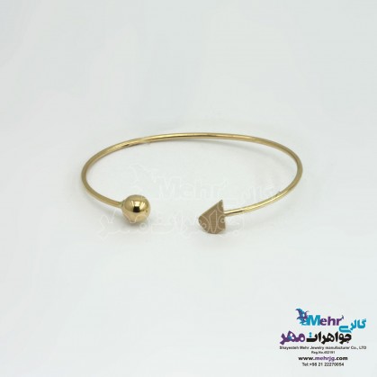 Gold Bracelet - Geometric Design-MB1241